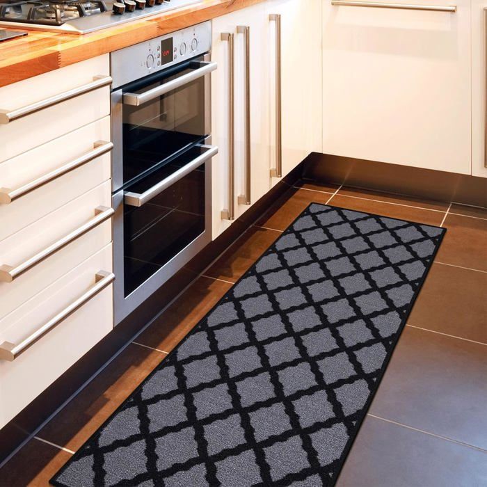 Tapis De Couloir Collection Glamour Dos En Caoutchouc Elégant Effet