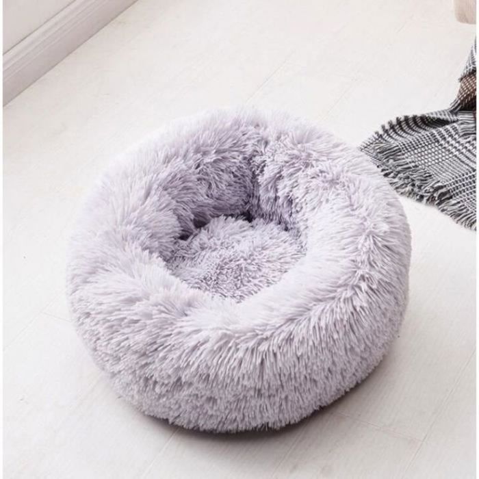 Meilleurs prix pour Couchage Panier pour Chien Chat - Non spécifié - 40CM - Gris Clair - Rond - Intérieur
