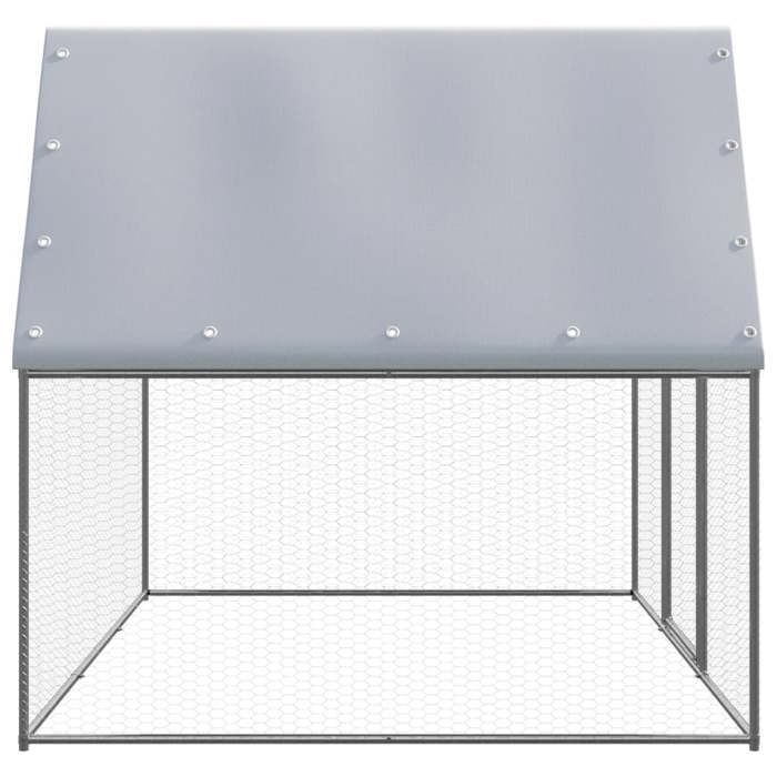 Bon plan Enclos Animaux Lapins - JILI HOT - Poulailler dextérieur - 3x2x2 m - Acier galvanisé - Pour Jardin Thome1690296