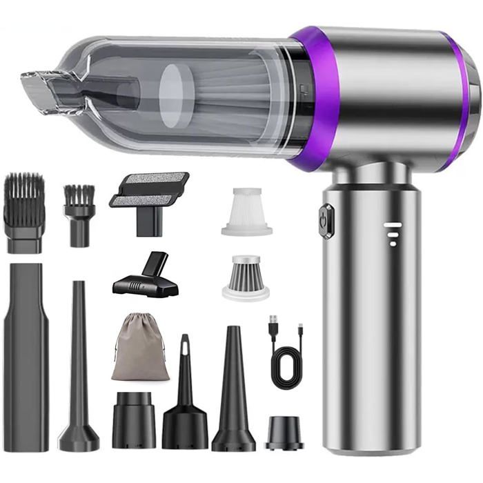 IAB Aspirateur Sans Fil 20kpa,6 En 1 Aspirateur Balai Sans Fil, 40 Minutes D'autonomie,Puissant