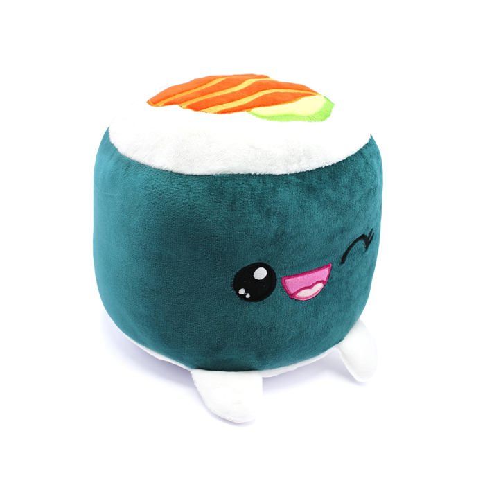 Jouet en peluche - Joytoy - Plushi Maki Sushi - Saumon - 20 cm