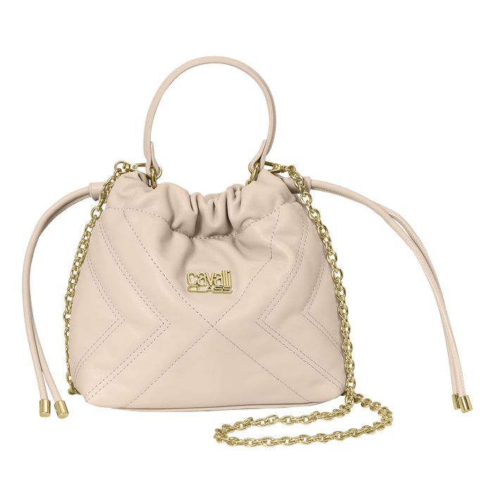 Sac seau pour femme avec bandoulière chaîne CCHB0203-Ivoire Sac seau pour femme avec bandoulière chaîne CCHB0203-Ivoire