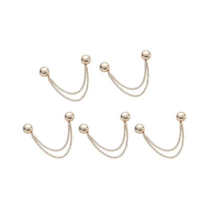 Pinces magnétiques multifonctionnelles lot de 5 attaches pratiques pour vêtements châles cardigans et accessoires