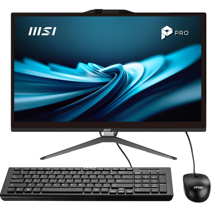 MSI Pro AP222T 14M 428FR Intel Core i5 i5 14400 21.5 1920 x 1080 Écran tactile PC All in One 8 Go DDR4 SDRAM 500 Go SSD Windows 11 Pro Wi Fi 6E 802.11ax - vue 2