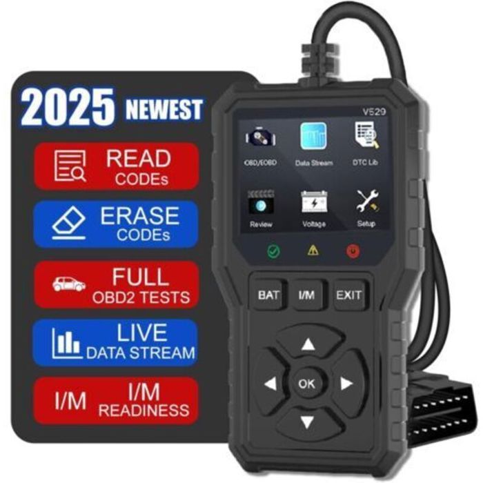 Valise diagnostic auto OBD2 V529 lecture code défaut