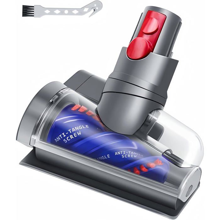 Mini Brosse Motorisée Pour Dyson V7 V8 V10 V11 V15 Accessoire Aspirateur Poils DAnimaux Cheveux Embout Anti-Emmêlement Matelas C