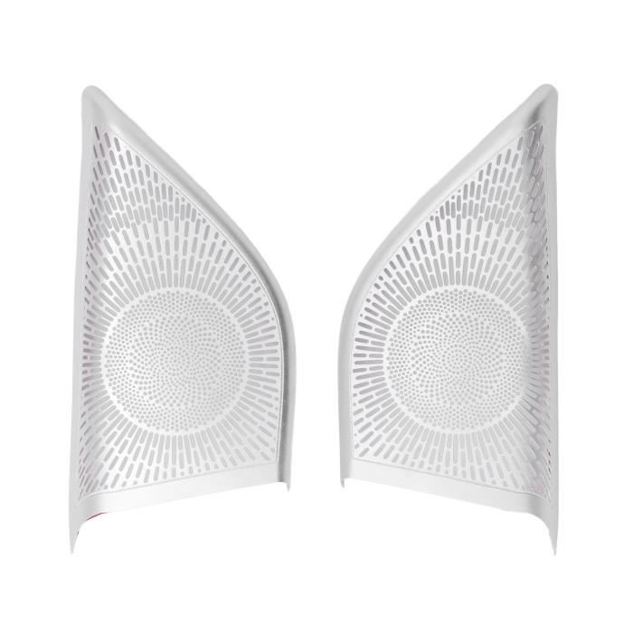 2 Grilles De Haut-parleur 6,5 Pouces – Métal Et Plastique – Anti-poussière Pour Enceinte DIY Ou Voiture