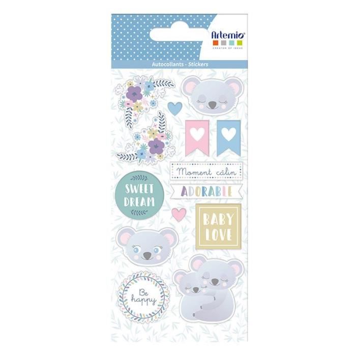 Stickers puffies - My little baby