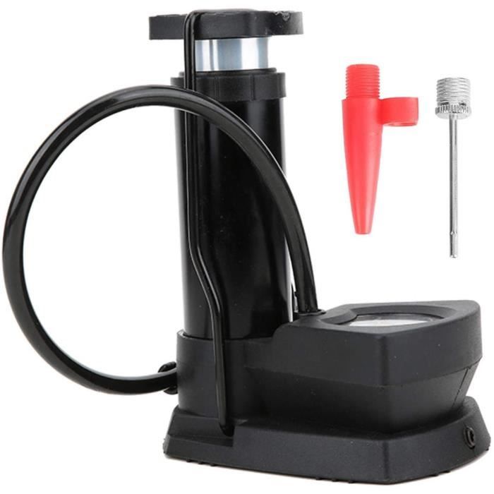 Mini Pompe à Vélo Portable West Biking - 120 PSI, Montage Cadre, Avec Aiguille Ballon - Noir