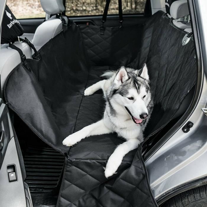 Siège auto pour chien imperméable - FIRSTPAW - Sécurisé - Sièges arrières  et avant - Noir - Chiens de petites à moyenne taille