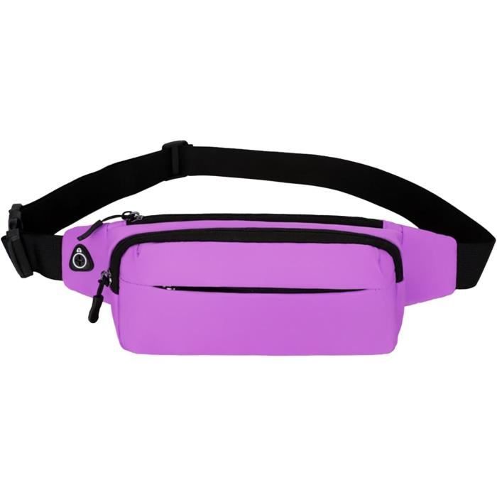 Sac Banane Sac Banane Ceinture Reglable Telephone Porte Cles Sac Poitrine Impermeable Sac Bandouliere Pour Chasse Trekking P u11504 Violet Cdiscount Bagagerie Maroquinerie