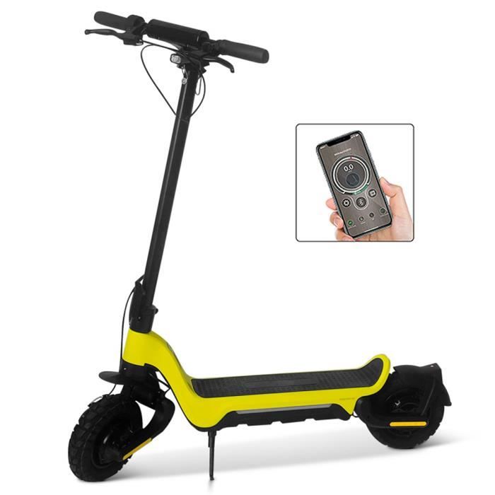 Trottinette électrique Pliable Adulte - Autonomie 25-35 Km, Batterie 10,4 Ah, Connectée à L'app