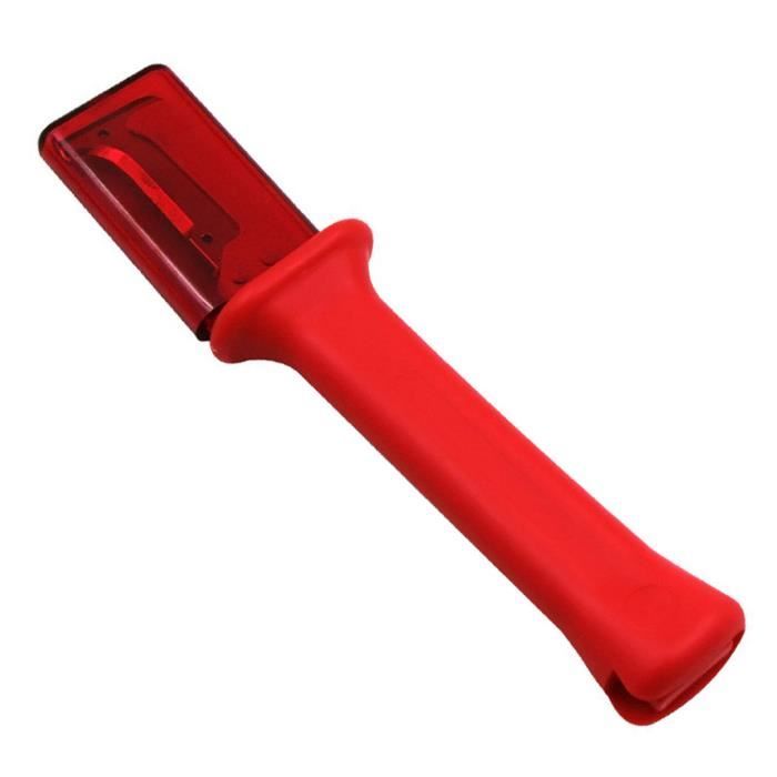 Outil De Dénudage Câble Électricien Isolation 1000V - Couteau Anti-Magnétique Avec Capuchon