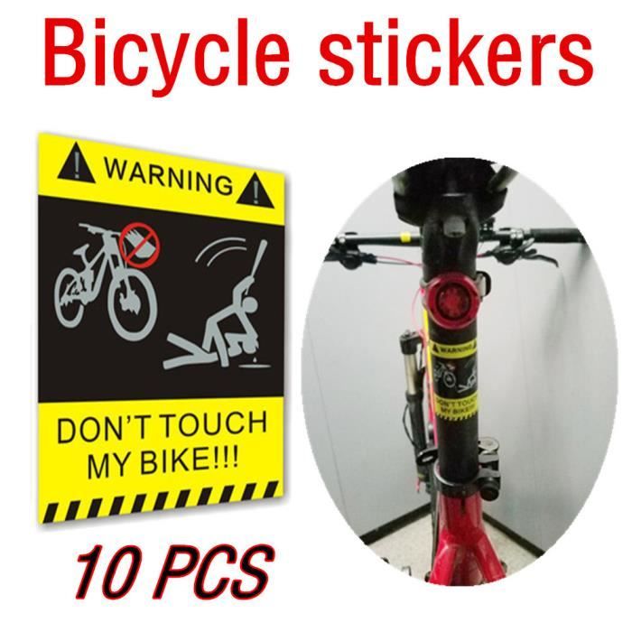 Blanc Autocollants jante pour vélo de route 50 mm modèle EVO Stickers Bike