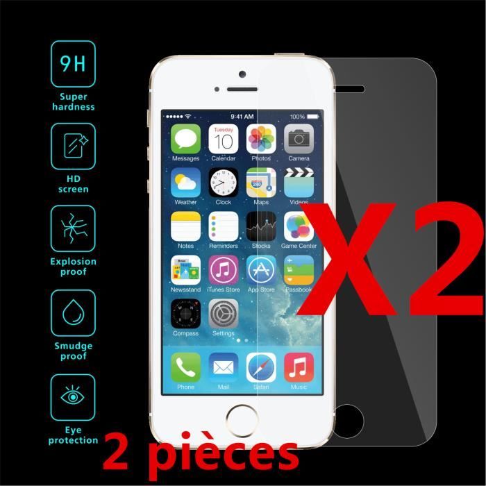 Film protection iPhone en verre trempé – Anti-rayures