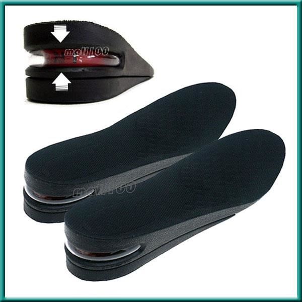 Paire De Semelles Réhaussantes Pour Talon - Gain De 3,5 Cm - Bleu - Taille Unique - Neuf