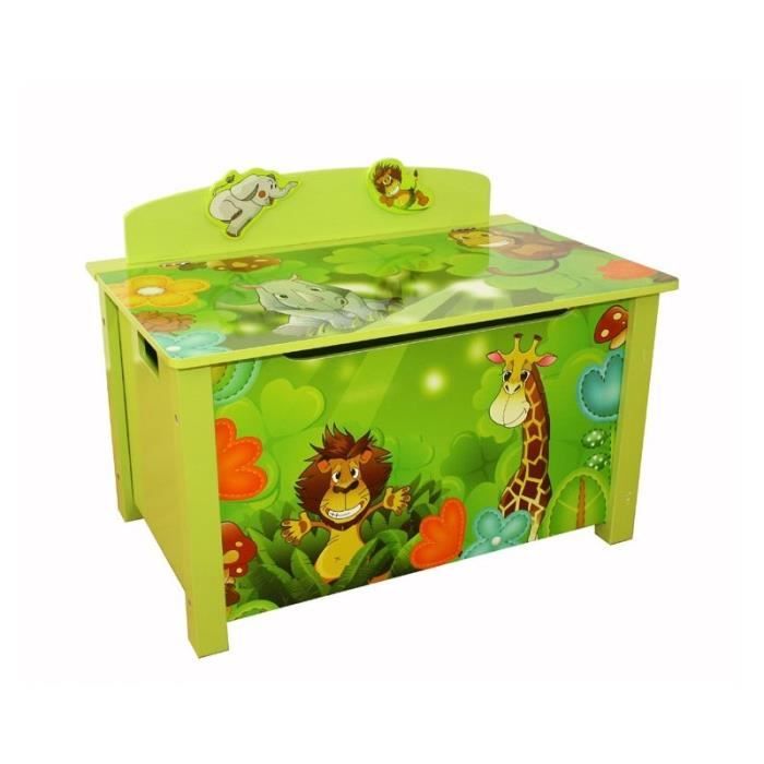 Coffre A Jouets En Bois Meuble Chambre Enfant Motif Jungle 71x52x46 Cm Ape Cdiscount Puericulture Eveil Bebe Coffre A Jouets En Bois Meuble Chambre Enfant Motif Jungle 71x52x46 Cm Ape Cdiscount Puericulture Eveil Bebe