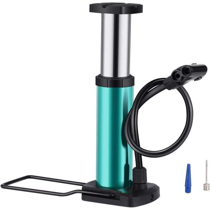 Pompe à Vélo Portable Diyife - Avec Manomètre, Flexible Et Kit Réparation - Pour Presta/Schrader