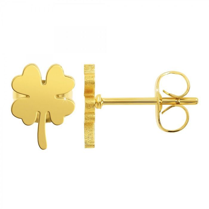 Boucles doreilles trèfle par SC Bohème Boucles doreilles trèfle par SC Bohème