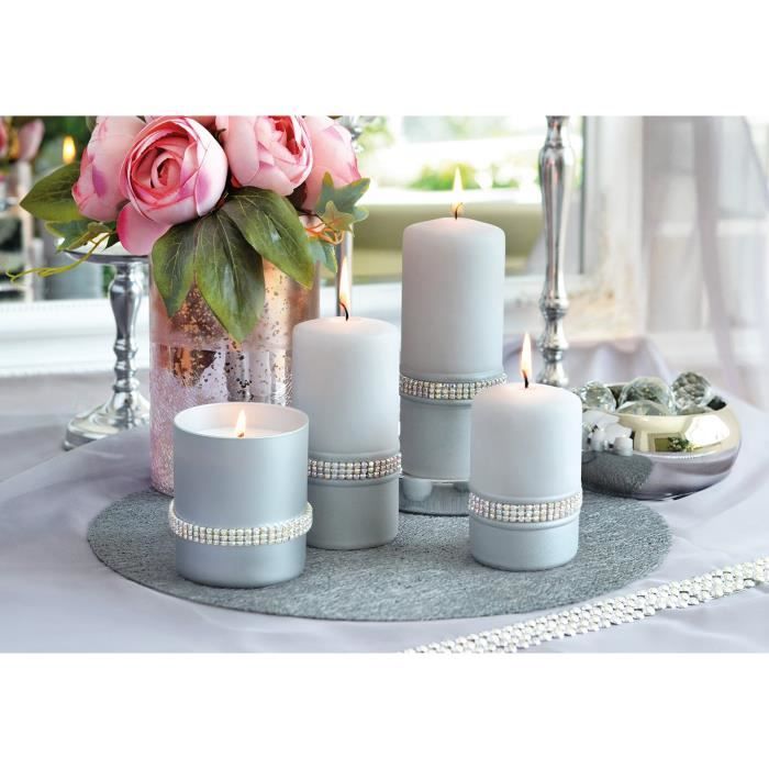 Horeca Candles - Velas de té Blancas - 4 Horas de Duración - Paquete de 50 Unida