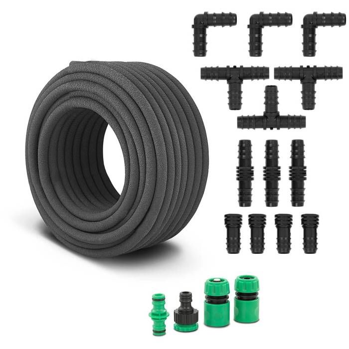 Tuyau D'arrosage,Tuyau D'irrigation Micro Goutte-à-goutte En PVC, 10-20