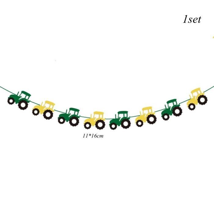Ferme Tracteur Theme Pelle Vehicule Banniere Joyeux Anniversaire Ballons Gonflables Fete Modele Vehicle Banner B Hypddiyb Achat Vente Kit De Decoration Soldes Sur Cdiscount Des Le Janvier Cdiscount
