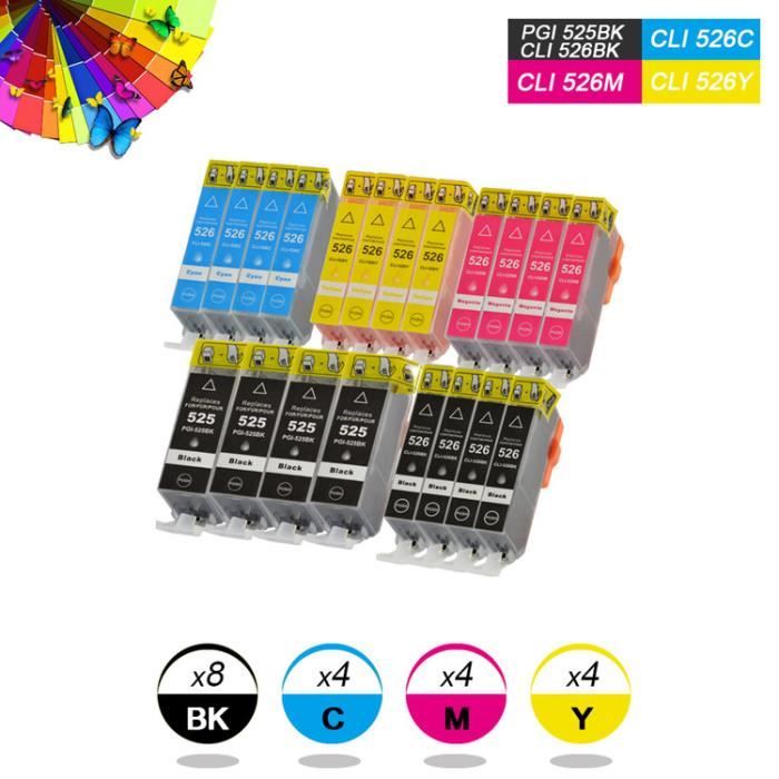 18 Compatible PGI-525 CLI-526 Ink Cartridges For Pixma MG5150 MG5250 MG6150 MG6250 MG8150 MG8250 MX885 IP4850 IP4950 IX6550 - Black/Photo Black/Cyan/ Magenta/Yellow/Grey, High Capacity - View #12