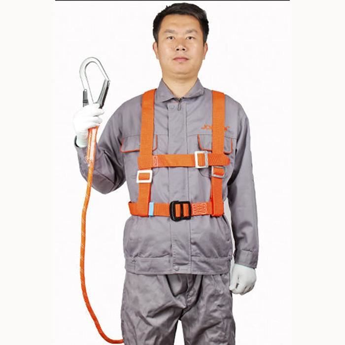 Harnais D'escalade Et Travail En Hauteur DIJJIG - Réglable, Protection Lombaire épaissie, Certification CE - Charge Max 140 Kg