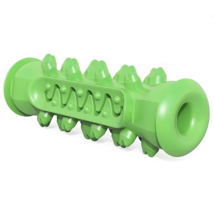 Meilleurs prix pour Jouet à Mâcher - ZGEER - Multifonction - Non Toxique - Nettoyage Dentaire - Vert