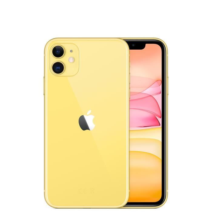 iphone11 128go yelow Reconditionné -  reconditionné disponible sur Cdiscount Seconde Vie