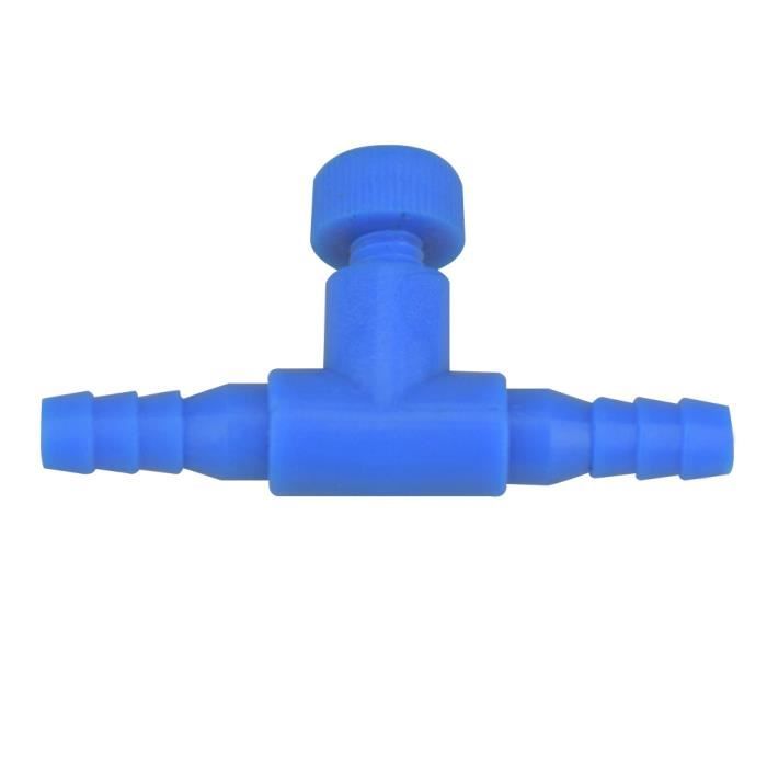 Distributeur D'air Pour Aquarium 2 Voies Avec Vanne Réglable - Répartiteur Professionnel En PP Robuste - 9