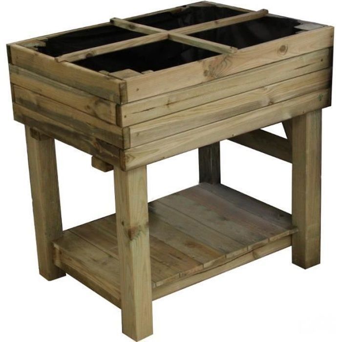 Potager Sur Pied En Bois Achat Vente Carre Potager Table
