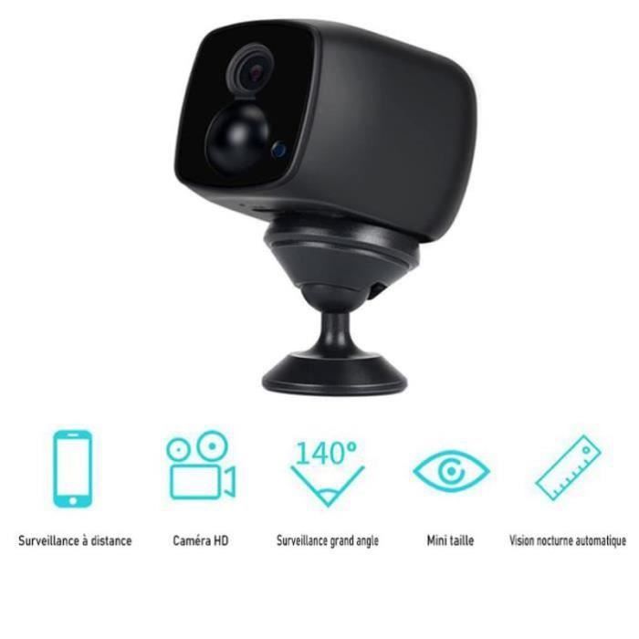 DUVIX Caméra Cachée 1080P, Espion WiFi Sans Fil 1080P - De Surveillance Avec Détection Mouvement