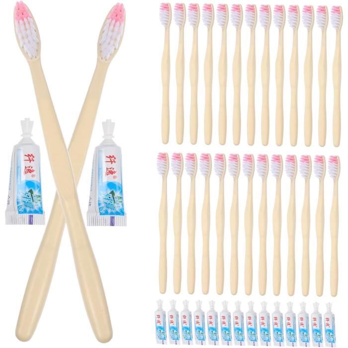 Kit Dentaire De Voyage Hôtel - Brosse à Dents Jetable Et Dentifrice (lot En Gros)