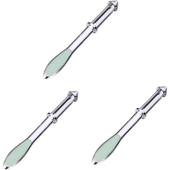 3 éplucheurs De Légumes Réglables – Vert – ABS Et Acier Inox – Pour Pommes De Terre, Carottes, Pommes, Poires – 31,3 X 21,9 Cm - 12