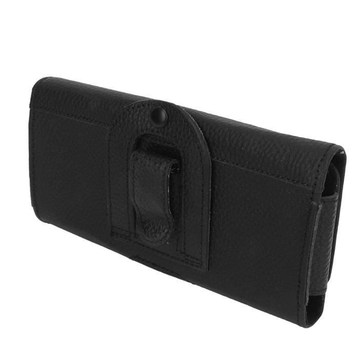 Étui Ceinture Pour Doro 8200 - Protection Complète, Clip Ceinture Et Fermeture Magnétique - Cuir PU, Marque Moex