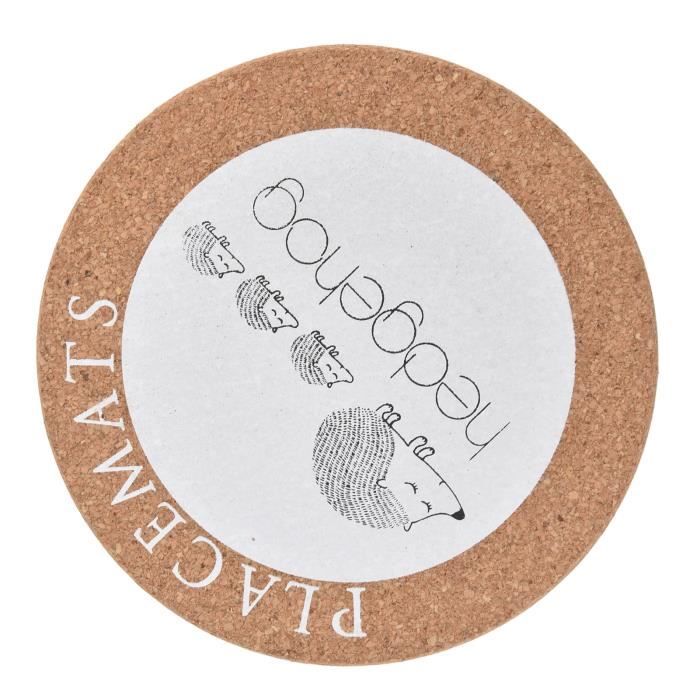 Lot De 30 à 100 Sous-verres En Liège Personnalisables - Ronds 10,2 Cm, Idéaux Cadeaux Mariage, événements, Avec Logo Gravé Laser