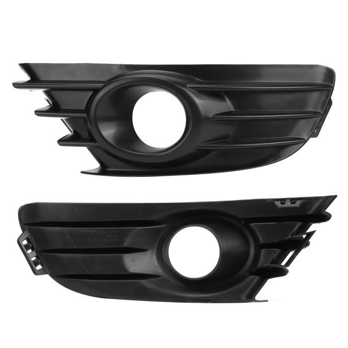Couvercle Antibrouillard Noir Pour Citroën C4 2004-2007 - Garniture Calandre Pare-chocs Avant - OUKENS
