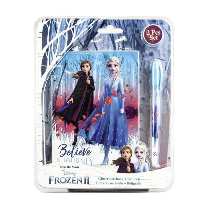 Elsa Notes Set d'écriture La Reine des Neiges 2 - DISNEY - Elsa et Anna - Carnet ...