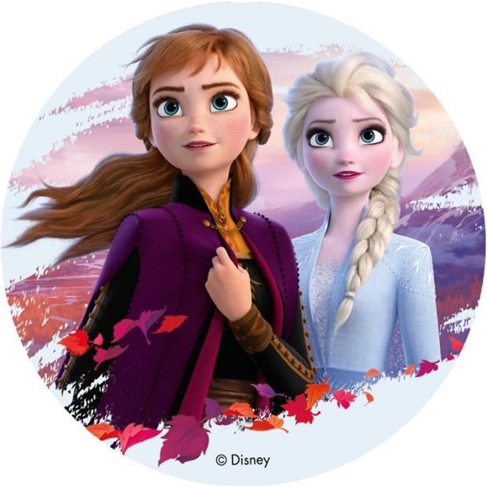 Disque Azyme Frozen 2 Anna Et Elsa Pour La Deco De Vos Gateaux D Anniversaire cm Cdiscount Au Quotidien Disque Azyme Frozen 2 Anna Et Elsa Pour La Deco De Vos Gateaux D Anniversaire cm Cdiscount Au Quotidien