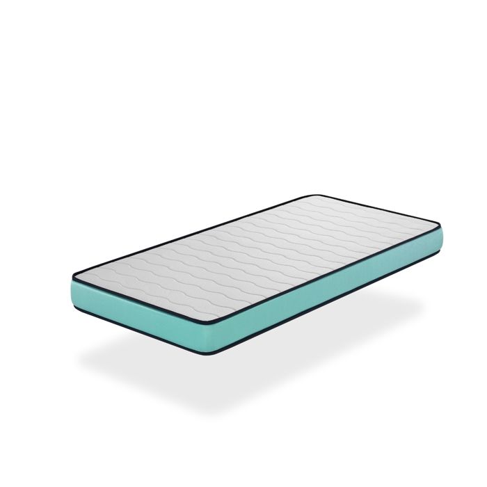 DORMISSIMO Matelas Enfant 80x160 Cm Delta SOJA 18cm - Mémoire De Forme, Déhoussable, Tissu Bambou Naturel, Confortable Et Respirant
