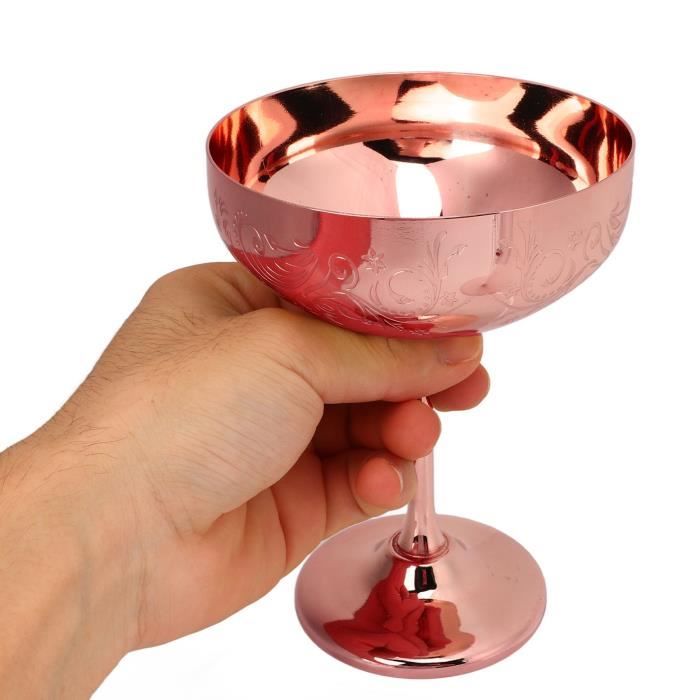 LuluDa Verre à Shoot en Acier Inoxydable 8 PCS en Métal Gobelets à