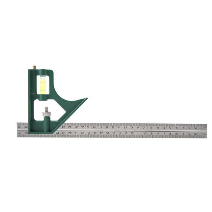 Règle de positionnement de perçage de 60 cm | Règle carrée en T 2 en 1 | Règle d'angle de haute précision | Outil de perçage réglable pour le travail du bois, le dessin, le marquage, l'outil de Règle de positionnement de perçage de 60 cm | Règle carrée en T 2 en 1 | Règle d'angle de haute précision | Outil de perçage réglable pour le travail du bois, le dessin, le marquage, l'outil de