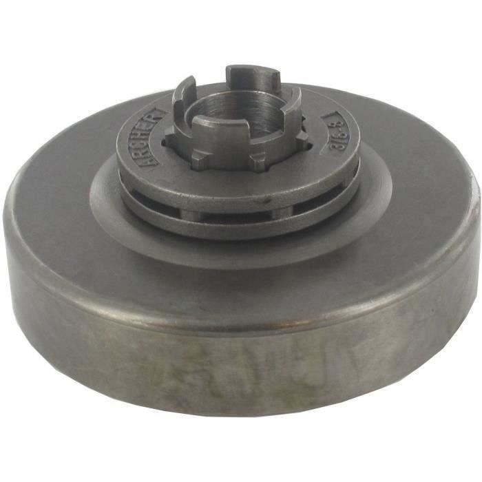 Pignon à Bague 3/8, 8 dents adaptable pour HUSQVARNA modèles 181, 185, 281, 285, 288, 298, 362, 365,