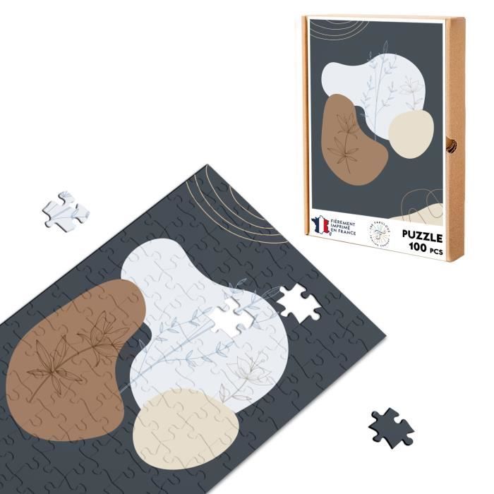Ridley's Puzzle-Duell – 2x 70 Teile, Kaktus Vs. Tropenpflanze, Mit Holzständer