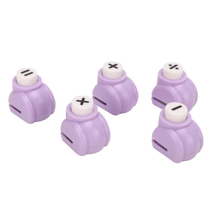 Lot De 6 Mini Perforatrices Motifs – Cercle, Cœur, Étoile, Flocon, Fleur & Chrysanthème Pour Scrapbooking, Cartes & Loisirs Créatifs