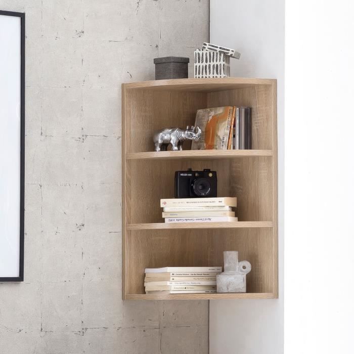 Étagère dangle murale en bois Sonoma - FINEBUY - Étagère 30x60x30cm - Contemporain - Design Étagère dangle murale en bois Sonoma - FINEBUY - Étagère 30x60x30cm - Contemporain - Design