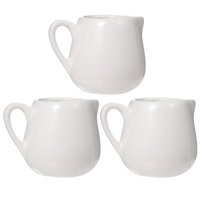 Ceramic Sauce Milk Sugar Honey Dispenser Jug Cup Pot/Gravy Boat