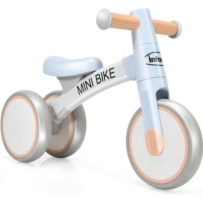 Giantex Draisienne Pour Bebe Sans Pedale Avec 3 Roues Silencieuses Velo Enfant Bebe 1 3 Ans Cdiscount Jeux Jouets