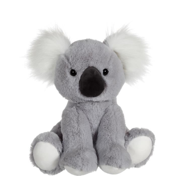 Peluche Koala GIPSY - Les Amis Floppy 30 cm - Gris - Enfant - Lavable à la main